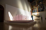 Glass, epoxy resin<br />96 in x 48 in x 36 in