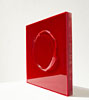 Glass, epoxy resin<br />12 in x 12 in x 1.5 in